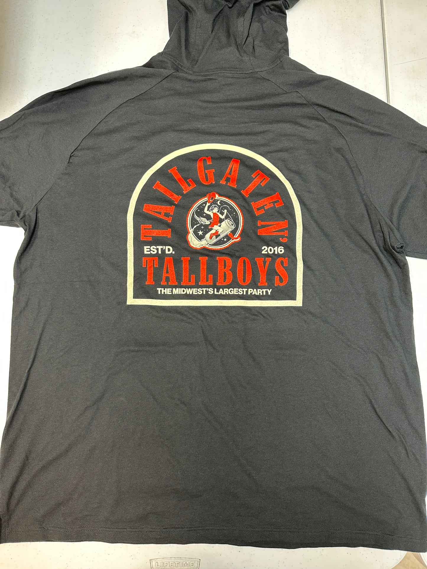 Black Tailgate N' Tallboys Hoody