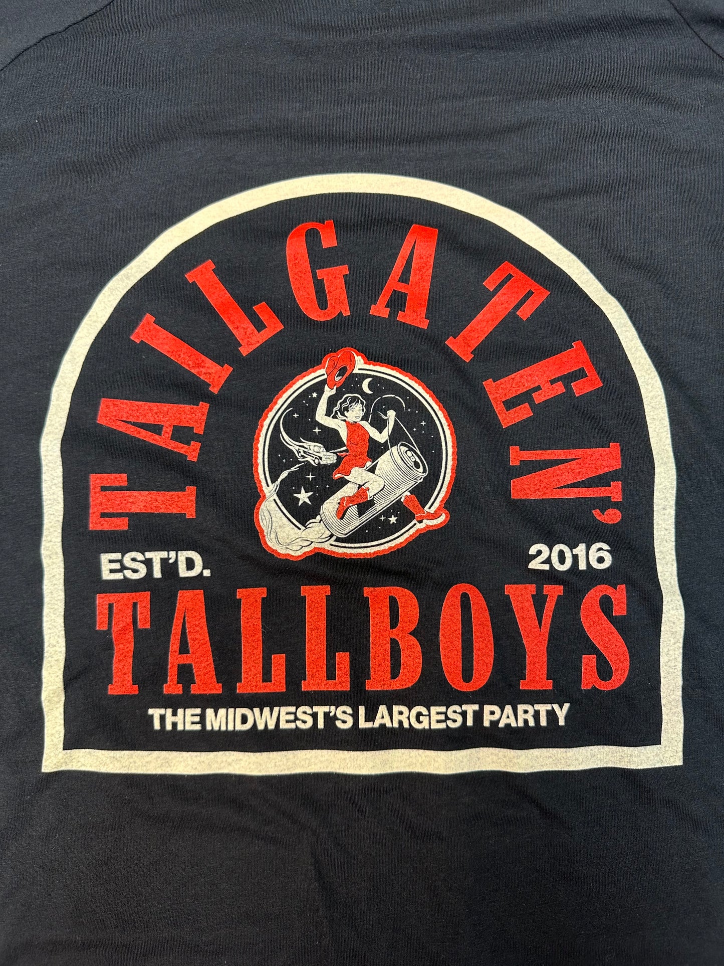 Black Tailgate N' Tallboys Hoody