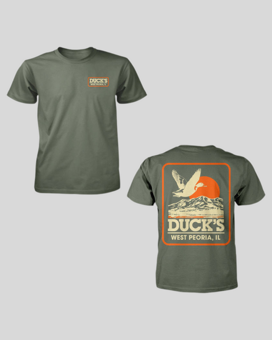Ducks Green & Orange T-Shirt