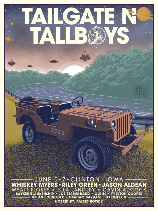 2025 Clinton Iowa Poster
