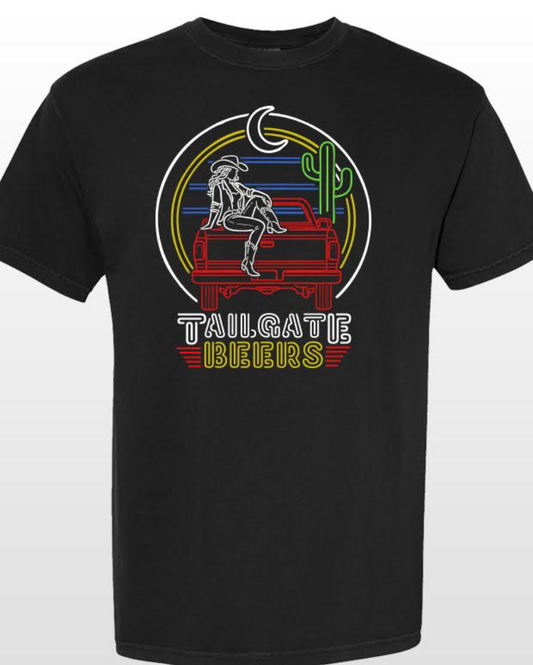 Tailgate Beers Black T Shirt